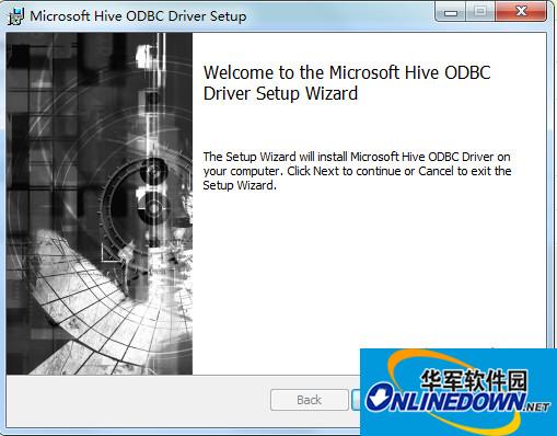 Microsoft Hive odbc driver