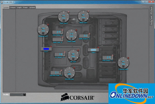 Corsair海盗船Corsair Link系统升级软件