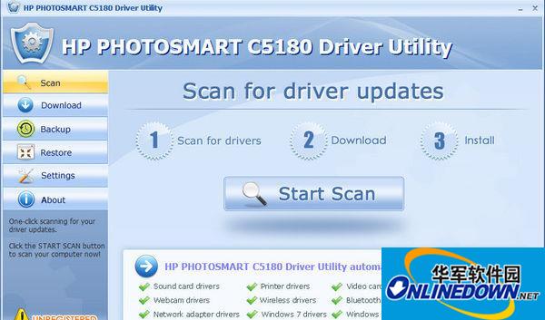 HP PHOTOSMART C5180 Driver Utility