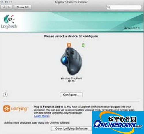 logitech control center for mac(键盘和鼠标驱动)