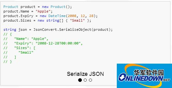 Json.Net(Newtonsoft.Json) 10.0.3 官方最新版