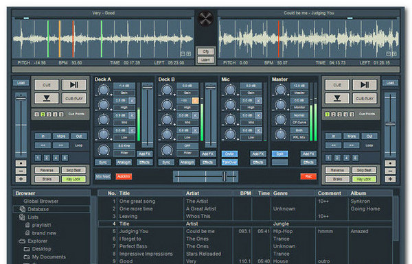 专业DJ混音软件（FutureDecks Pro）