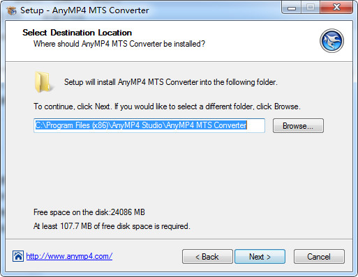 AnyMP4 MTS Converter(MTS格式转换器)