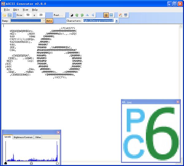 图片转字符画(ASCII Generator)