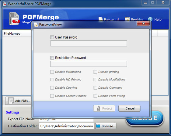 Wonderfulshare PDF Merge(PDF合并器)