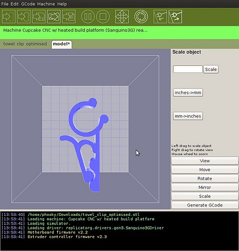 3d打印机控制软件(ReplicatorG)