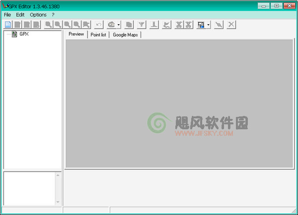 GPX Editor(生成矢量圖的工具)