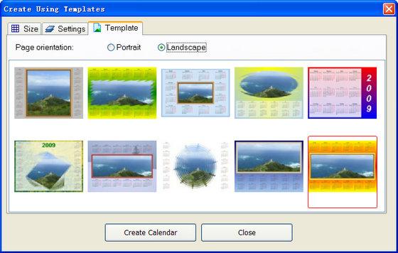 日历制作软件(Photo Calendar Maker)
