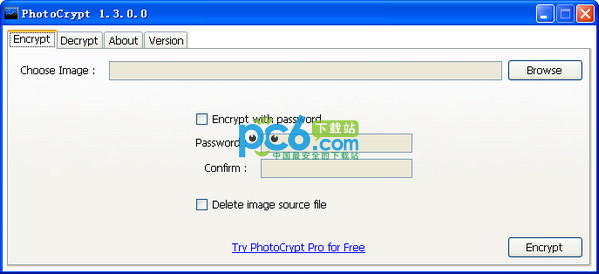 照片加密软件(PhotoCrypt)