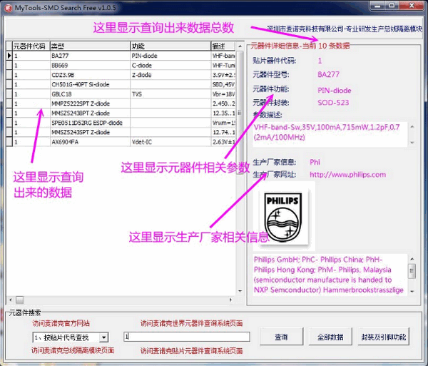 世界元器件查询系统