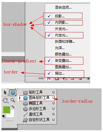 CSS3Ps图层转CSS3代码工具