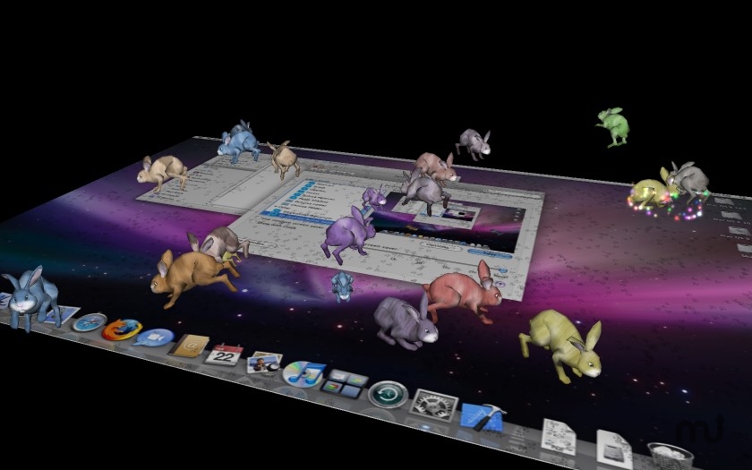 3D Desktop Bunny Rabbits For Mac