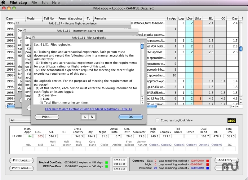 Pilot eLog For Mac