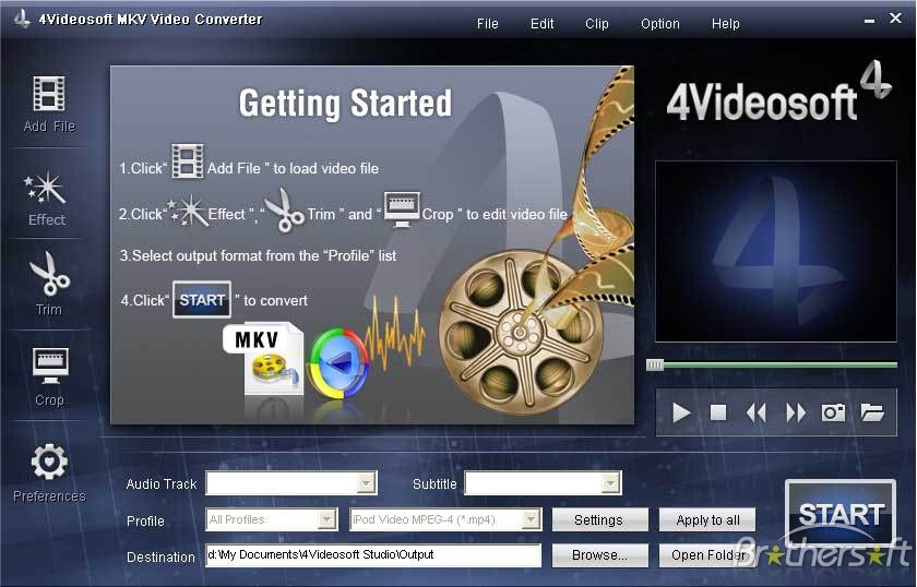 4Videosoft MKV Video Converter