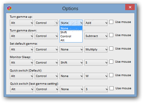 Gamma Control