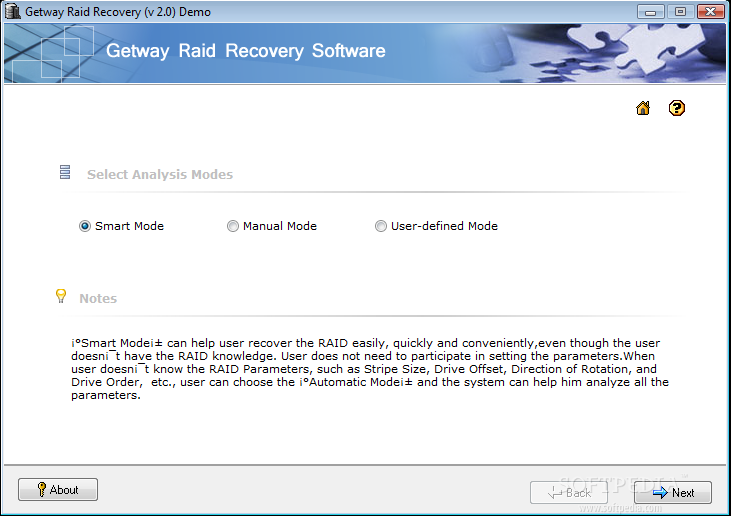 Getway Raid Recovery