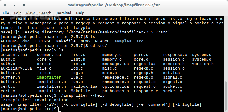 IMAPFilter For Linux