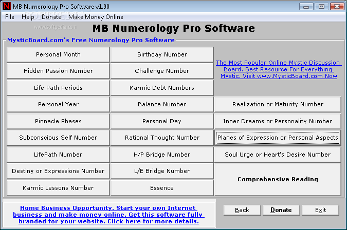 About MB Free Numerology Dictionary