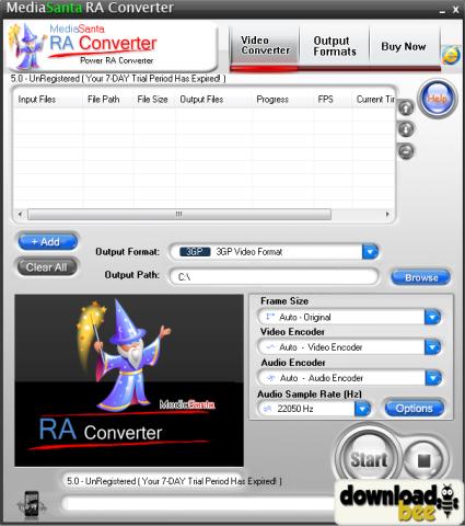 MediaSanta RA Converter