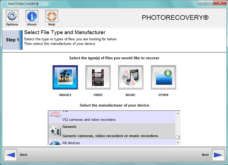 Photorecovery