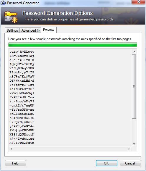 Raspberg Password Generator