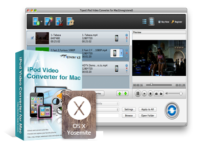 Tipard iPod Video Converter for Mac