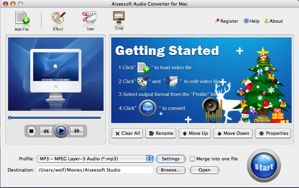 Aiseesoft Audio Converter for Mac