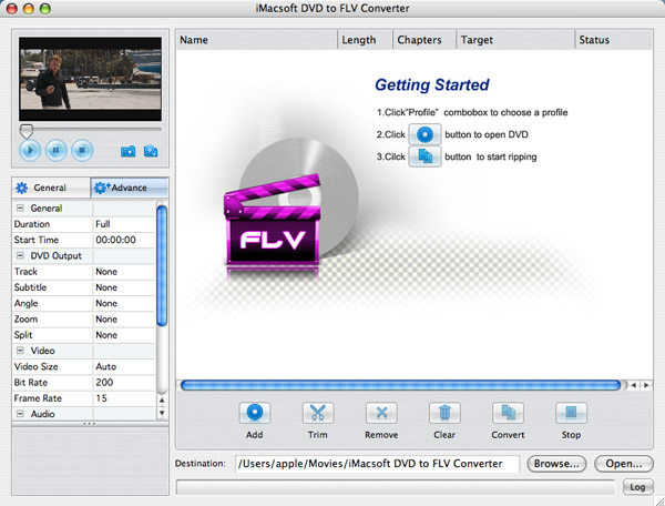 Lisasoft DVD to Mac iPhone Converter