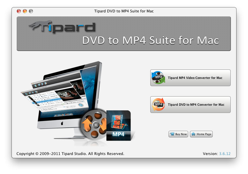 Tipard DVD to MP4 Suite for Mac