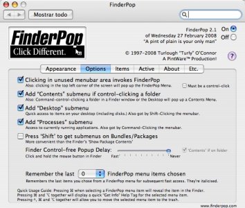 FinderPop For Mac