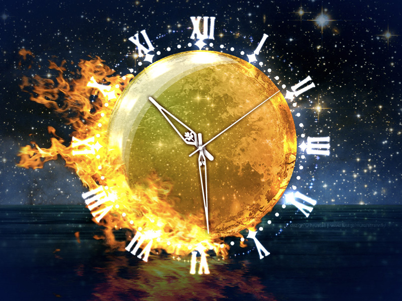 Fire Element Clock