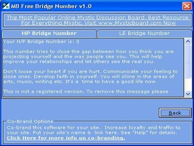 MB Free Bridge Number Software