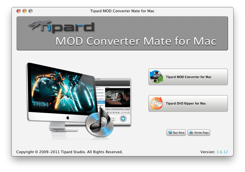 Tipard Mod Converter Mate for Mac