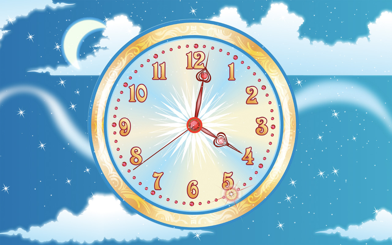 Sky Flight Clock ScreenSaver