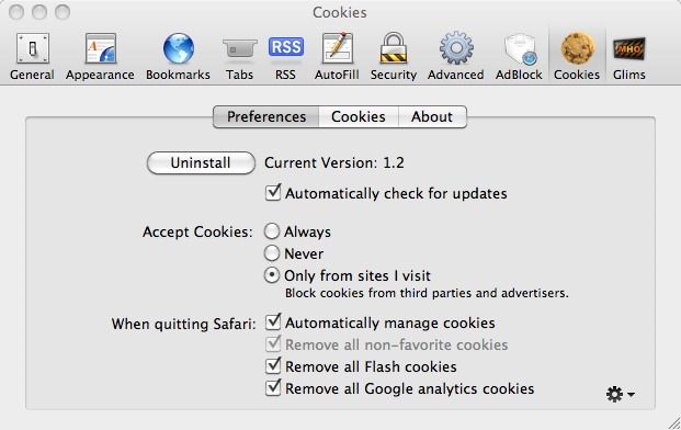 Safari Cookies For Mac