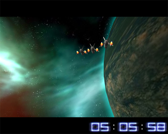 Space Wars 3D Screensaver