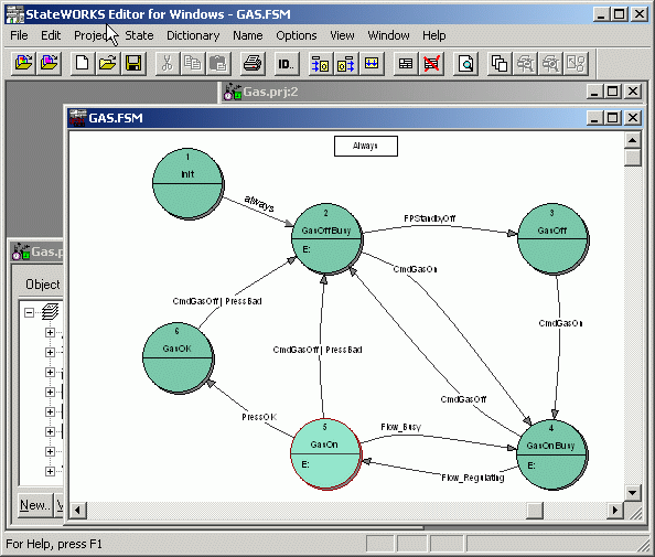 Finite State Machine Editor