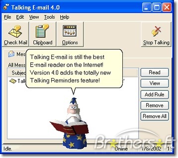 Talking E-mail