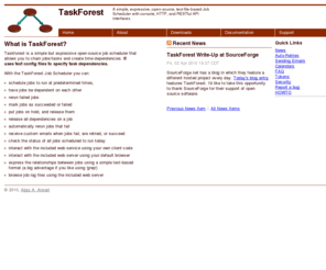 TaskForest Job Scheduler