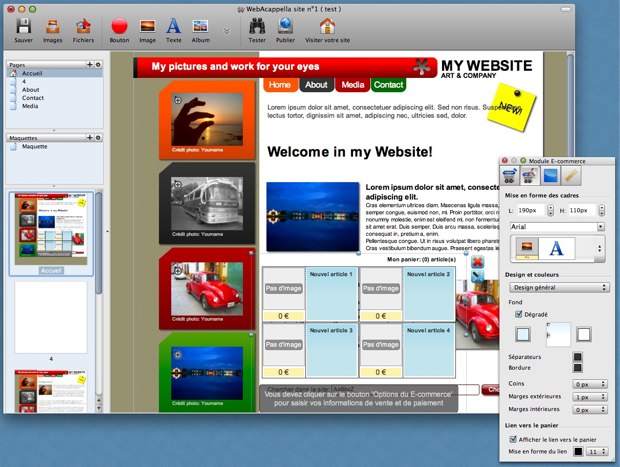 WebAcappella For Mac