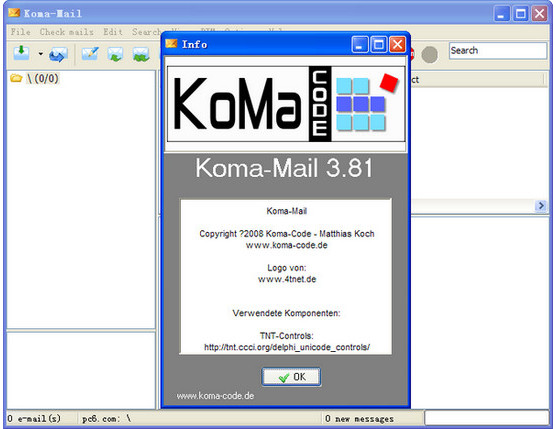 Koma-Mail(轻便的邮件客户端)