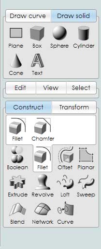 moi3d三维建模软件