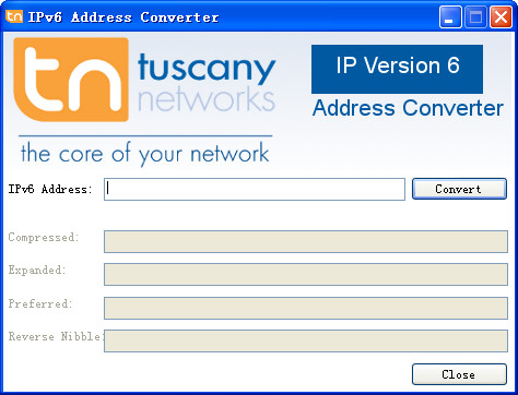 IPv6地址转换工具