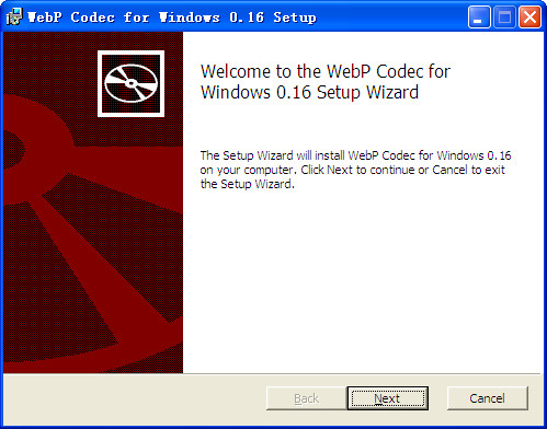 WebP Codec for Windows